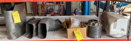 (LOT) ENSTROM/ALLISON EXHAUST & INVENTORY