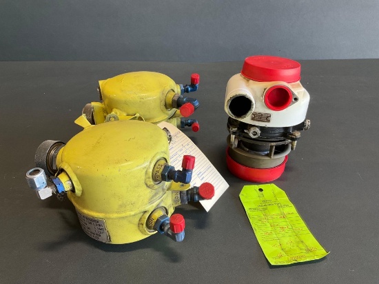 (LOT) COOLING TURBINE 1538D000-002 (SPINS FREELY/REMOVED FOR TIME) & RESERVOIRS