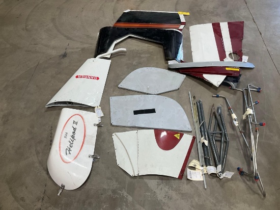 (LOT) R44 LINES, PANELS & MISC AIRFRAME INV