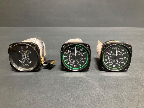 R44 TACHOMETER & AIRSPEED INDICATORS C792-3, C599-1 & -4