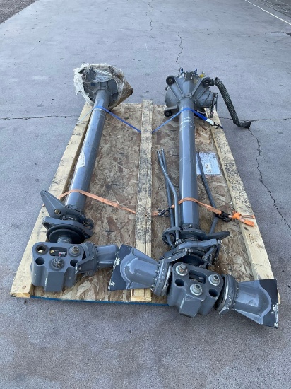 R44 MAIN ROTOR TRANSMISSION, MAST ASSYS (CRASH DAMAGED)