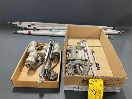 (LOT) AS330/332 PUSHPULL RODS, WIPE MOTORS & INVENTORY