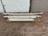 (LOT) SKID STEPS, SKID TUBES & MISC