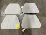 BELL BULKHEAD PANELS REMOVED FOR MEDICAL CONVERSION 206-031-340-009