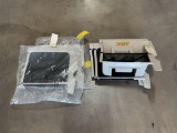 STACKS OF BELL 407 SEAT BACK PLASTIC