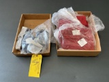 (LOT) NEW TIE DOWN ASSYS 406-070-300-101 & USED SEAT BELT REELS