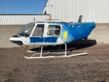 1980 BELL 206B-3 CABIN SECTION ON FLOAT SKID GEAR (NO PAPERWORK)
