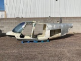 1977 BELL 206B CABIN SECTION (DAMAGED SKINS/BILL OF SALE ONLY)