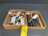 BOXES OF R44 CIRCUIT BREAKER PANELS, SWITCHES & MISC