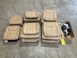 (LOT) R44 SEAT CUSHIONS, SEAT BELTS & MISC
