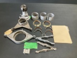 DISASSEMBLED BELL 206 SWASHPLATE ASSY WITH PAPERWORK