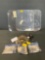 (LOT) BELL 212 ACTUATOR 212-075-418 UH-1 ROTOR BRAKE DISCS, TRANSMISSION INV. & POP-OUT WINDOWS