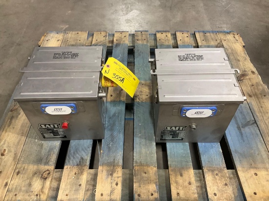 SAFT BATTERIES 4078-9 (BOTH APPEAR NEW/NO PAPERWORK)