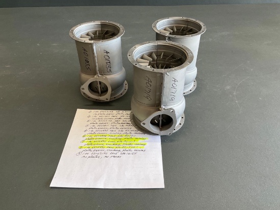 ALLISON 250 COMPRESSOR CASE/VANE ASSY (ALL NEED REPAIR)