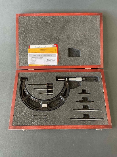 STARRETT MICROMETER SET 50-150 MM