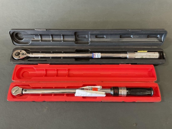 1/2 TORQUE WRENCHES 30-250 FT/LBS & 25-250 FT/LBS