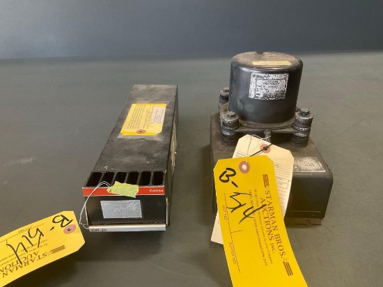 (LOT) C-14A DIRECTIONAL GYRO & COLLINS VHF-20