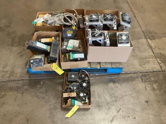 BOXES OF AVIONICS FANS & AVIONICS INV