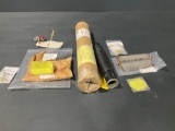 (LOT) NEW BOOT ASSY 204-076-410-001, FITTING 212-030-161-001, COVER 204-015-011-001, STIFFENER