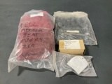 (LOT) NEW BELL FLEXIBLE SHAFT 209-001-195-001 COOLIE SEAT COVER & MISC