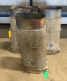 BELL 212 EXHAUST DUCTS 212-061-201-012 & -011