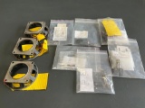 (LOT) BRUSHES & SERVICEABLE STARTER-GENERATOR MOUNTS APC 30300-1383, ACP23033-1141, 10-160844 &