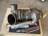 CRASH DAMAGED ALLISON T63 ENGINE, NO LOGS/BEING SOLD FOR TRAINING PURPOSES ONLY