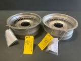 TURBOMECA 2ND STAGE FREE TURBINE GUIDE VANE ASSYS 729880747A (BOTH ARE REPAIRED)