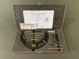 STARRETT MICROMETER SET 2 INCH-6 INCH
