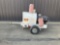 H-1 PRE-HEATER CART, 400,000 BTU, PETTER 561 DIESEL ENGINE (WORKING CONDITION UNKNOWN)