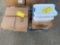 (LOT) MIDWAY AIRLINES COFFEE CUPS & ROCKS GLASSES
