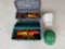 (LOT) AIRCRAFT MARSHALLING WANDS, VESTS & HARD HAT