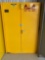 JUST-RITE 45 GALLON FLAMMABLE 2 DOOR CABINET (DOES NOT INCLUDE INVENTORY)