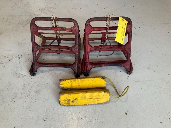 (LOT) AIRCRAFT CHOCKS