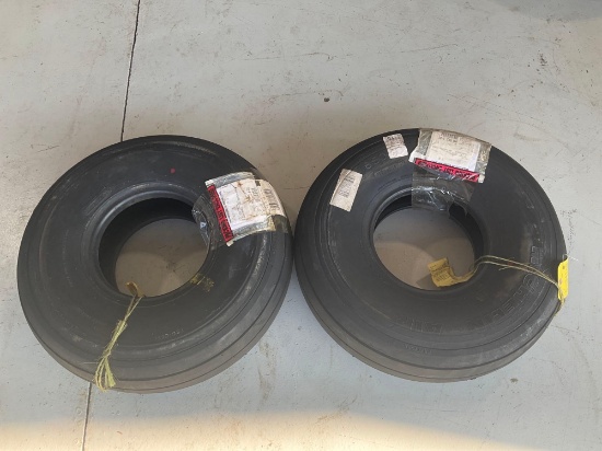 MICHELIN & CONDOR 8.50-10, 8 PLY TIRES (RECAPPED IN 2007)