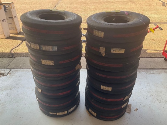 (LOT) N.O.S. GOODRICH 7.50-10, 12 PLY TIRES FOR OV-10 AIRCRAFT