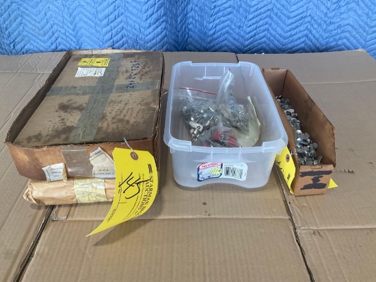 (LOT) BROUSSARD AIRFILTERS, DZUS FASTNERS & QUICK DRAIN VALVES