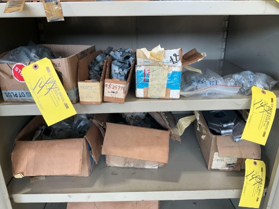 SHELVES OF BROUSSARD ENGINE MOUNT ATTACH POINTS & ELECTRICAL INV. (DOES NOT INCLUDE CABINET)