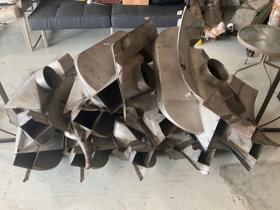 (LOT) N.OS. BROUSSARD AIRBOX DUCTING