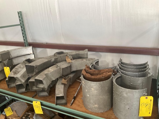 (LOT) BROUSSARD FIREWALL DUCTS & OIL COOLER SHIELDS