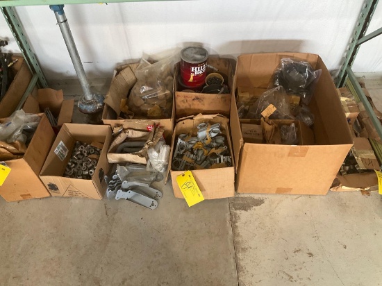 (LOT) BROUSSARD HARDWARE, MOUNTS ETC.
