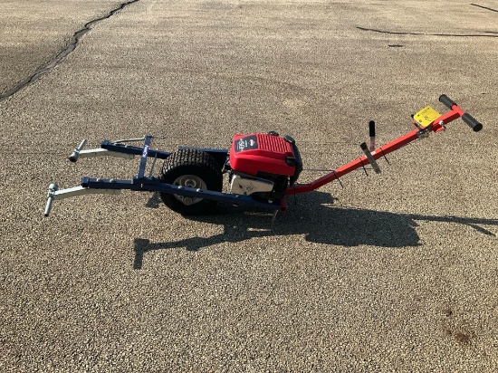 NEW POWER-TOW GAS POWERED TOW BAR, 5 HP BRIGGS & STRATTON ENGINE