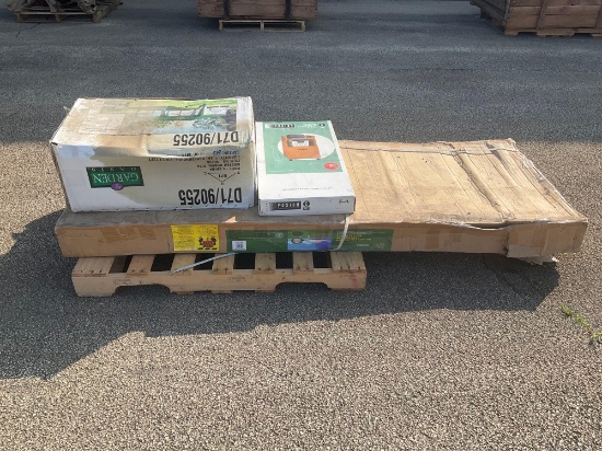 (LOT) NEW CANOPIES AND FILE CABINET