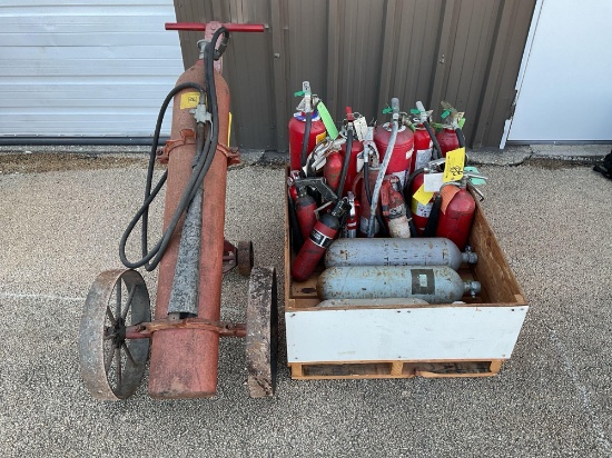 (LOT) RAMP FIRE EXTINGUISHER & FIRE EXTINGUISHERS (LOCAL PICK UP ONLY)