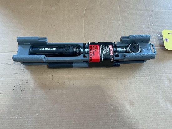 NEW CRAFTSMAN 3/8 DRIVE TORQUE WRENCH