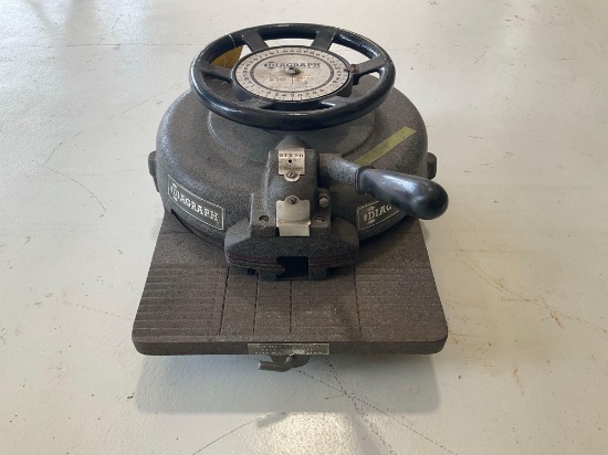 DIAGRAPH 1/4" STENCILE MACHINE