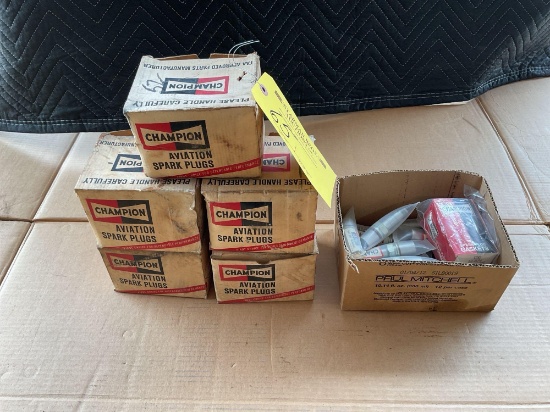 BOXES OF N.O.S. CHAMPION REB29N SPARK PLUGS