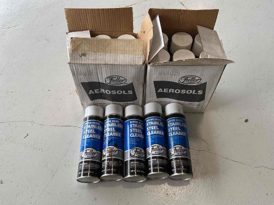 (LOT) STAINLESS CLEANER