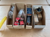 BOXES OF NAV LIGHT LENSES, MICRO SWITCHES & MISC.