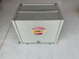RED BARON EQUIPMENT BOX ON WHEELS WITH TV